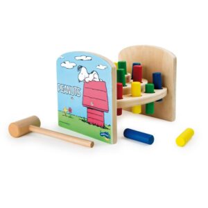 small foot Dřevěná zatloukačka Peanuts