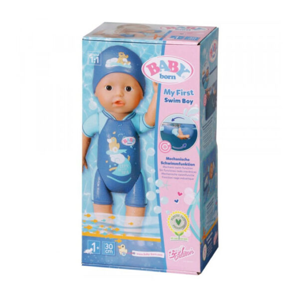 ZAPF BABY BORN Panenka plaváček chlapeček - plave