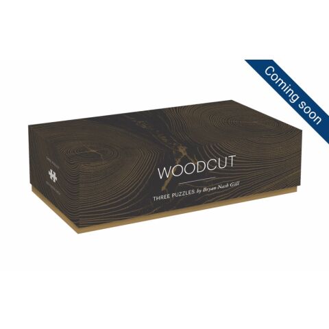 Chronicle Books Puzzle Dřevořez: Tři hádanky 3x300 dílků