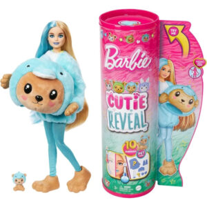 Barbie Cutie reveal Barbie v kostýmu - Medvídek v kostýmu HRK25