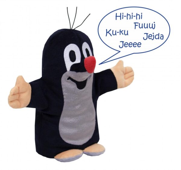 Krteček 20cm - maňásek mluvící