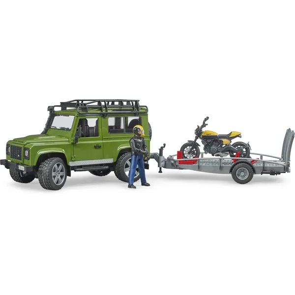 BR 02589 Land Rover + figurka